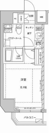 ジェノヴィア東大前グリーンヴェールの物件間取画像